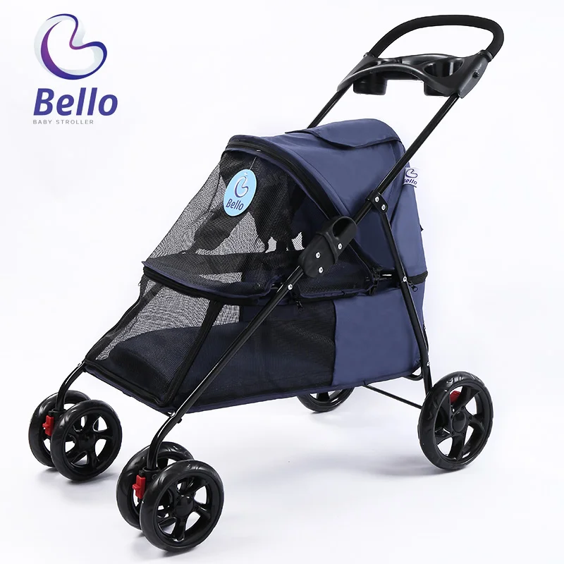 Четыре колеса маленький питомец коляски перевозчика для конкурсов красоты