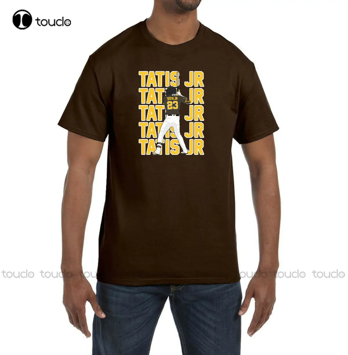 

San Diego Tatis Jr. Text Pic T-Shirt dress shirts for women