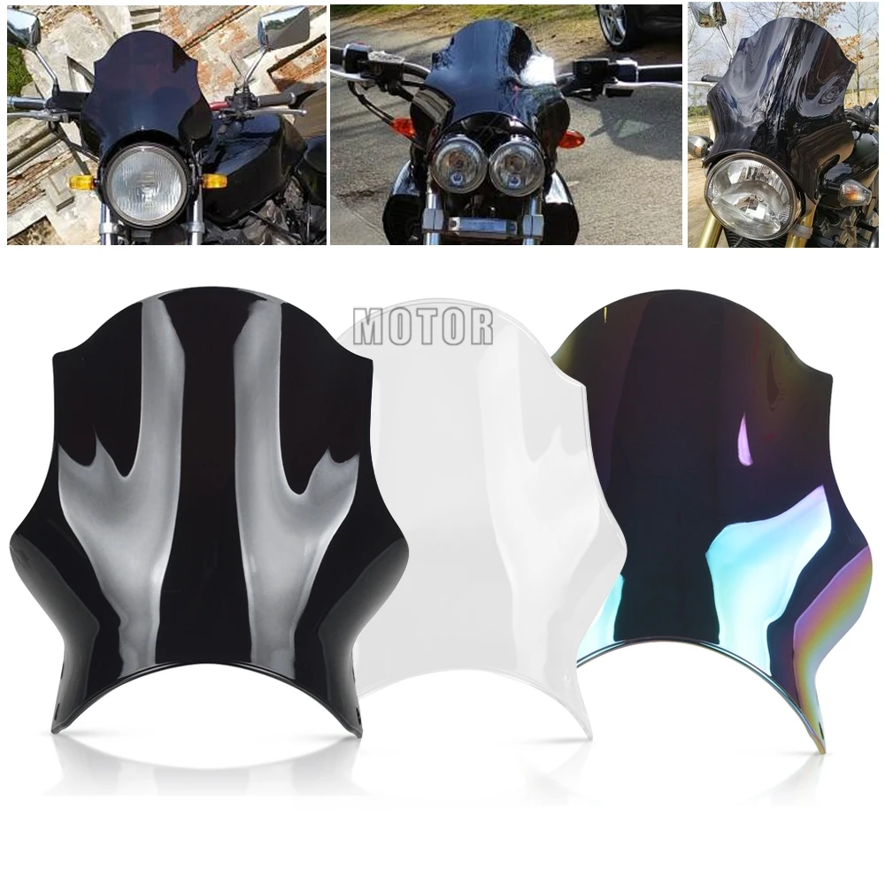 Лобовое стекло для мотоцикла Honda Hornet CB400 CB600 CB750 CB900 CB919 CB250 Yamaha V MAX 1200 VMAX все годы| |