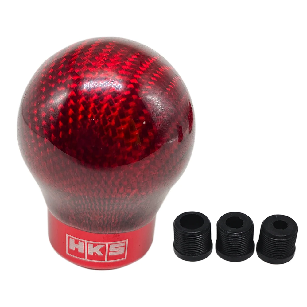 MOMO Racing настоящая красная шариковая ручка переключения передач из углеродного