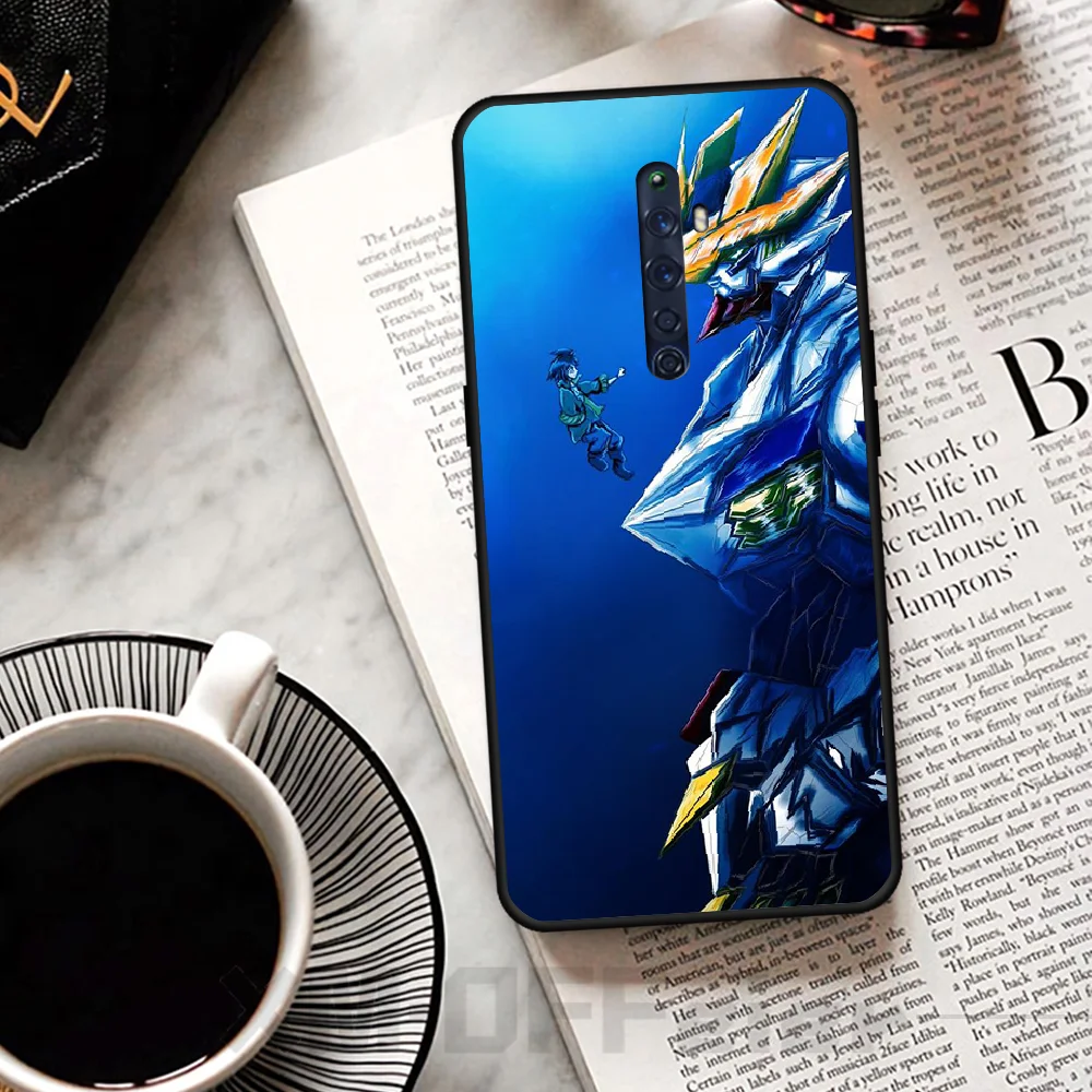 ByLoving Mobile Suit Gundam Soft black Phone Case For OPPO R9 R9S 9S PLUS 11 plus 11S 15 Normal 17 17pro | Мобильные телефоны и