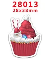 30 шт мультяшный персонаж плоское украшение из смолы PR 28011 - Цвет: 28013