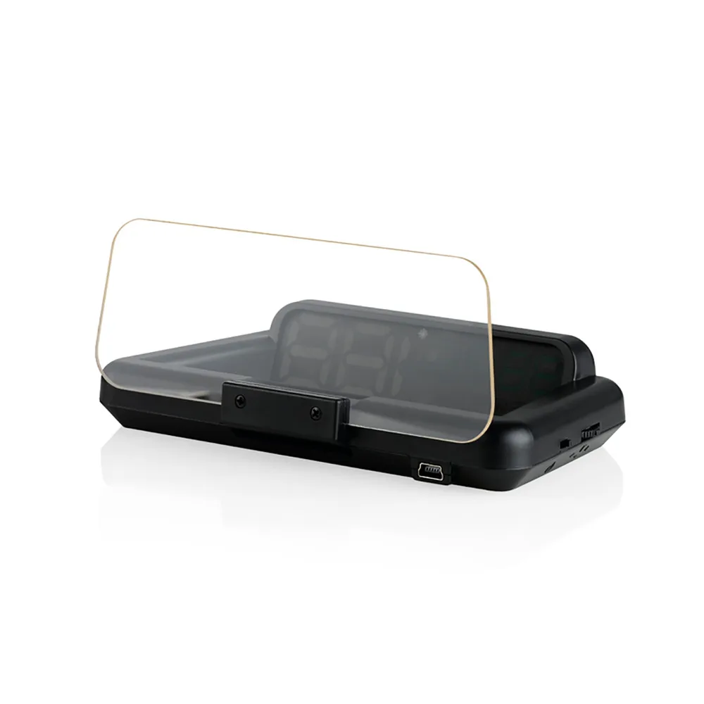 Светодиодный дисплей HUD проектор 8 режимов отображения OBD2 цифровые часы