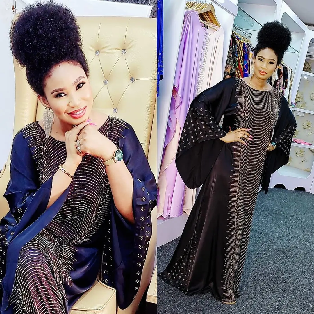 

Plus Size New African Maxi Evening Party Dress Women Clothes Summer Dashiki Silk Satin Diamonds Robe Boubou Africaine Femme Robe