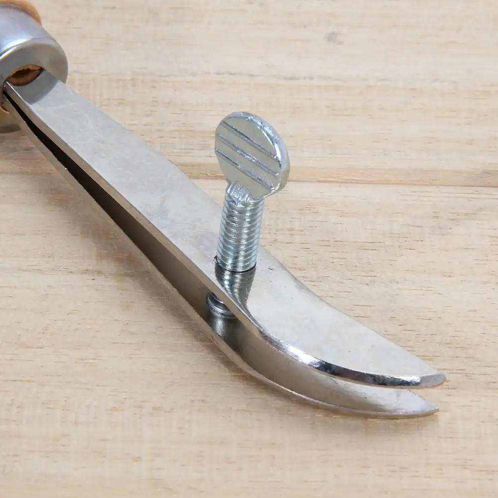 1 шт. ручной работы из нержавеющей стали кожаные инструменты Регулируемые