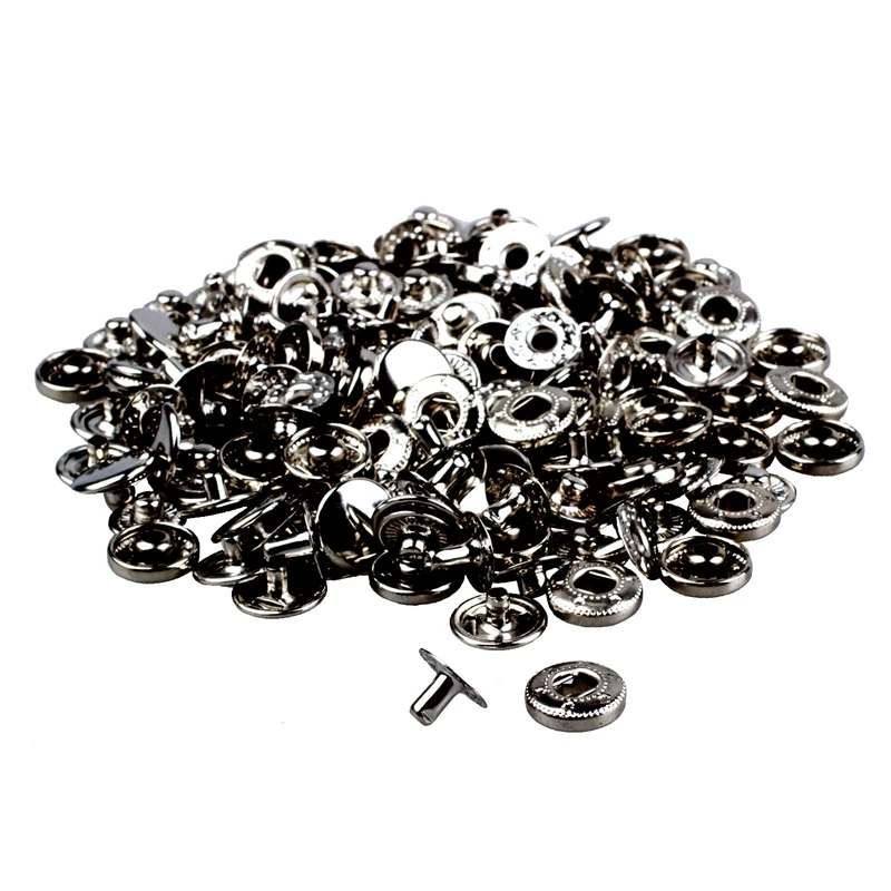 50 компл. Металла без шитья пресс кнопки Шпильки защелки Поппер 10 мм | Дом и сад