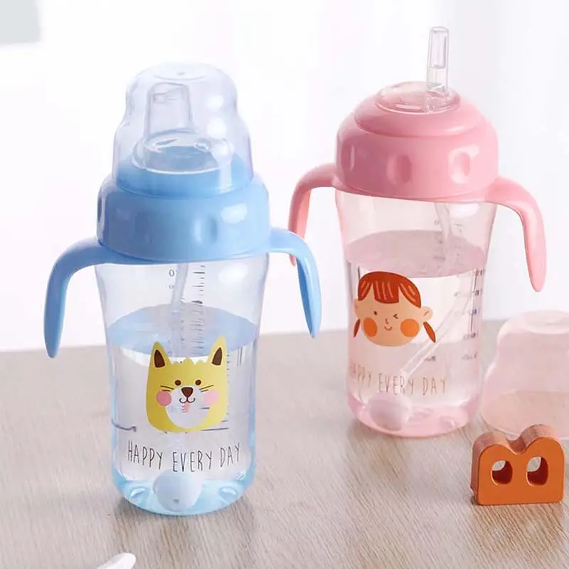 3 в 1 для малышей и детей постарше детская портативная кормления Бутылка питьевой