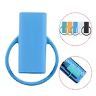 Силиконовый чехол для зажигалки, портативный чехол для сигареты, нескользящий защитный чехол для зажигалки, аксессуары для курения для мужчин и женщин, случайный цвет