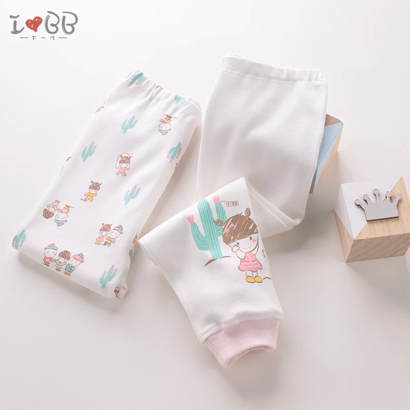 Зимние штаны для маленьких мальчиков девочек хлопковые Пижамные От 2 до 6 лет |