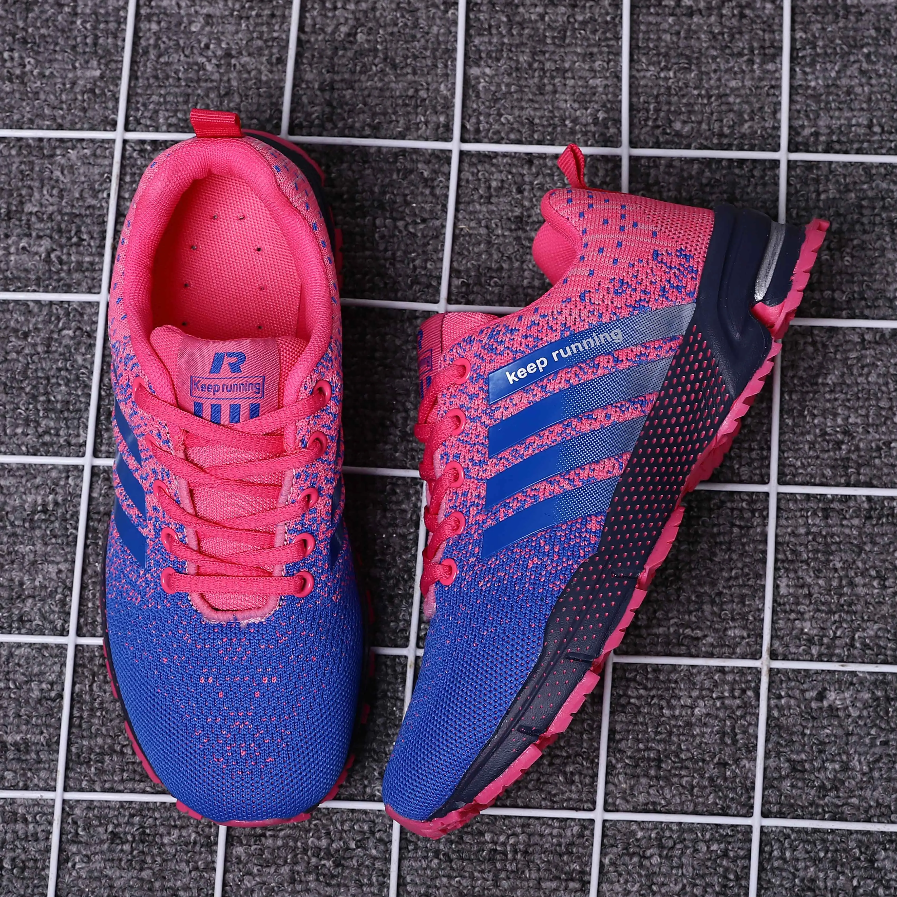 Кроссовки для мужчин и женщин дышащие сетчатые Нескользящие пригодные носки