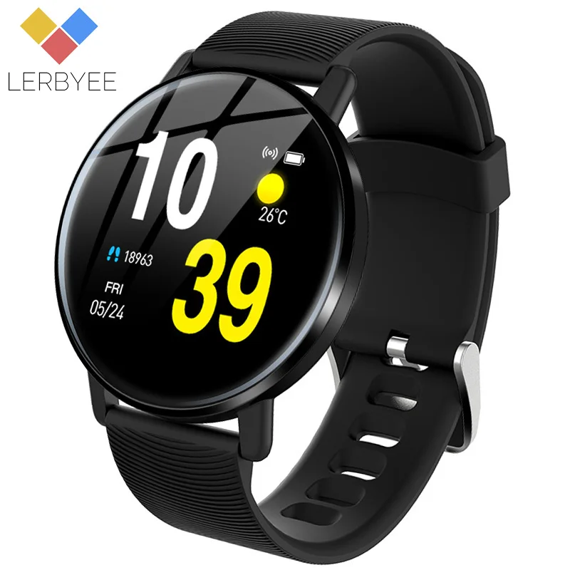 Lerbyee Смарт часы H5 водонепроницаемый монитор сердечного ритма фитнес трекер