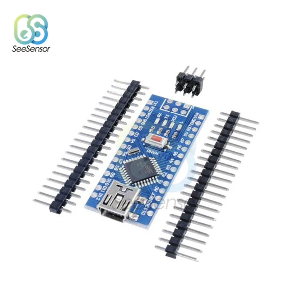Nano Mini USB с Загрузчиком совместимый контроллер 3 0 Для Arduino CH340 драйвер 16 МГц V3.0