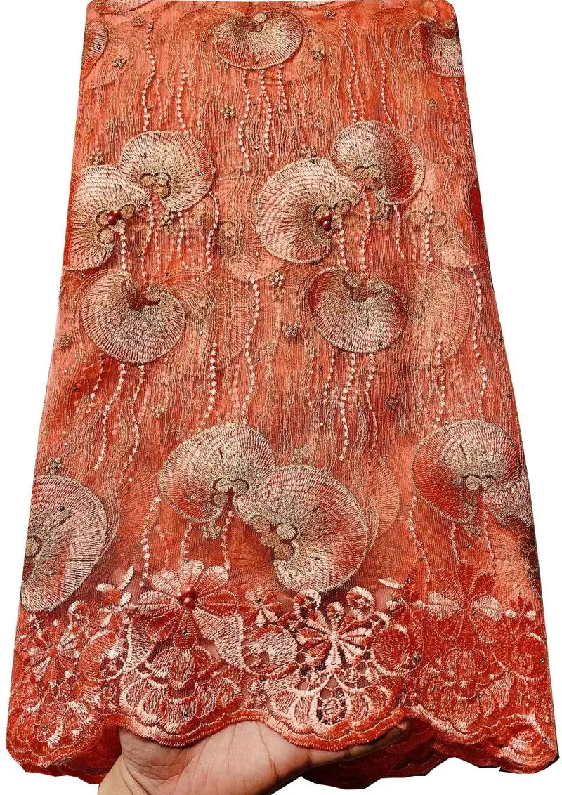 2021 африканская сетчатая кружевная ткань высокое качество элегантное