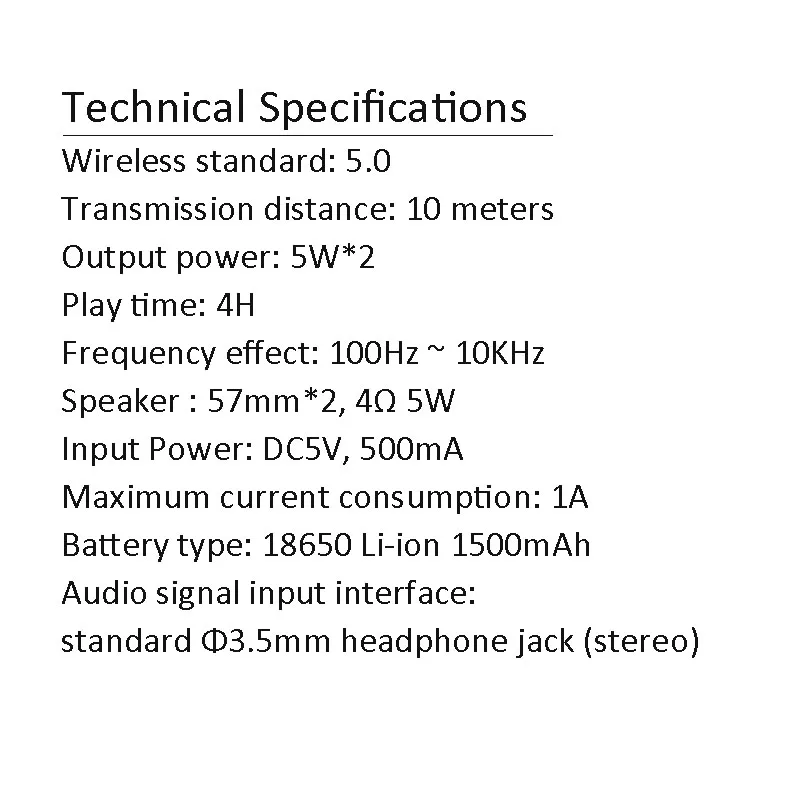 

Hopestar Speaker P31 Portable Waterproof Loudspeaker Bluetooth 5.0 Wireless 3D Stereo Music Bass Surround FM TF USB Bass Box