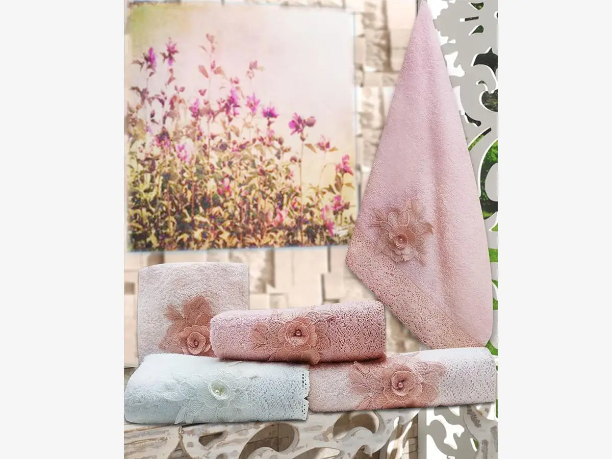 

Lena Ruched Cotton 6'l Hand Face Towel
