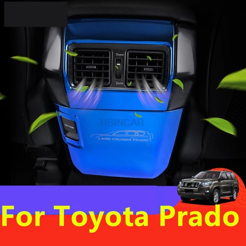 Для Toyota Land Cruiser Prado 2010-2020 защита для стайлинга автомобиля боковые края защищенные