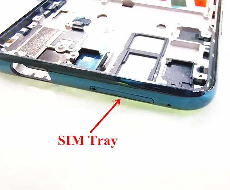 Оригинальный держатель слота для sim-карты Huawei P smart Z Y9 Prime 2019 SD/SIM ридер адаптер карт