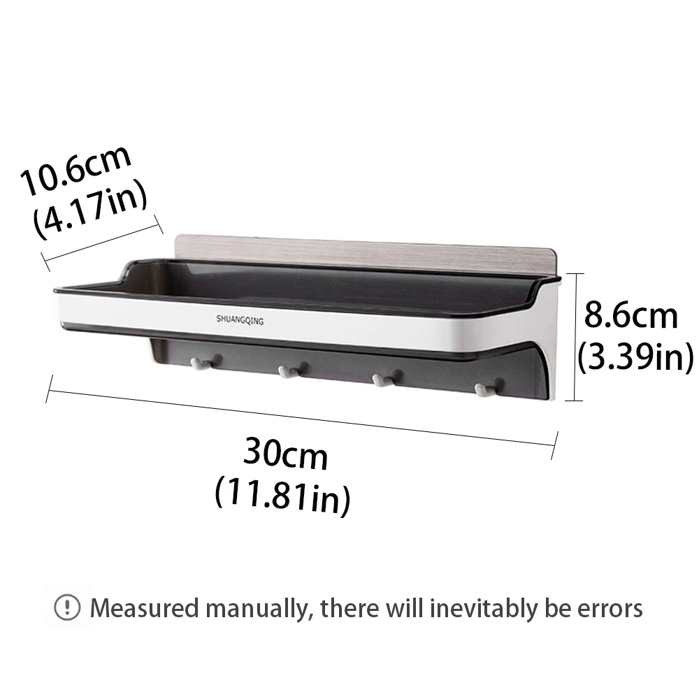 shower shelf for bathroom organizers with hooks shower storage shelves bath organizer wall mount shampoo storage bathroom holder free global shipping