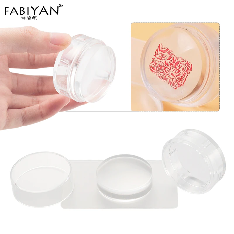 Силиконовая головка для дизайна ногтей штамп скребок стемпинга силиконовая