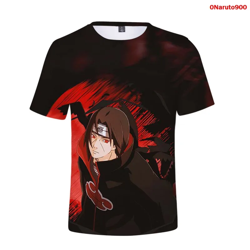 

Harajuku Naruto Print 3d Tshirt for Teen Men Summer Casual Sweatshirts Cosplay T-shirt Oversized Tees Anime Naruto Streetwear