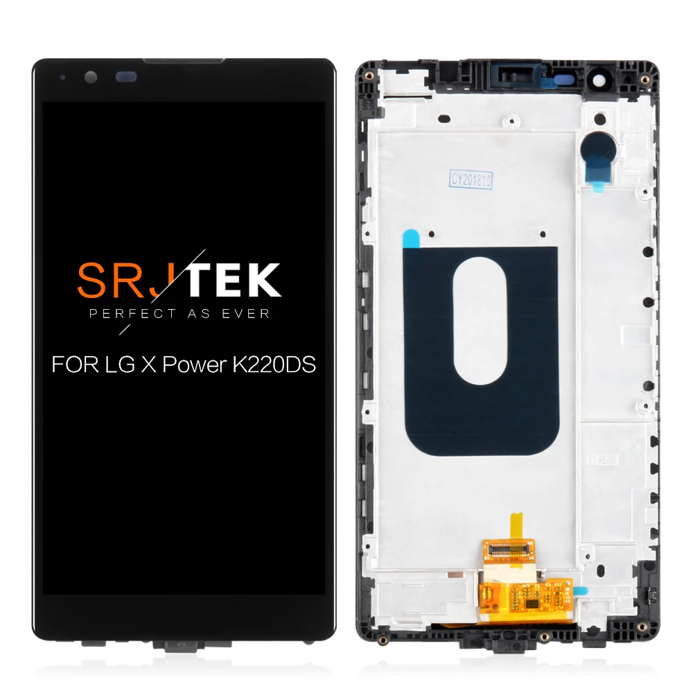 Original 5.3'' For LG X Power K220DS K220 LCD Display Touch Screen Kits X3 Glass Digitizer Assembly with Frame |