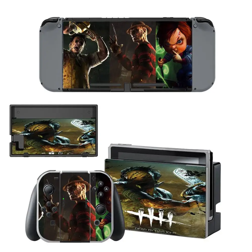 Мертвые по дневному свету наклейки на выключатель nintendo switch кожа виниловые стикер