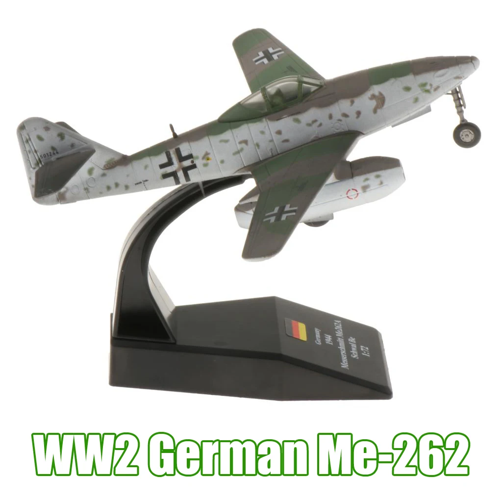 1:72 WW2 немецкая Me-262 модель самолета-истребителя США Aolly литьевая игрушка | Игрушки
