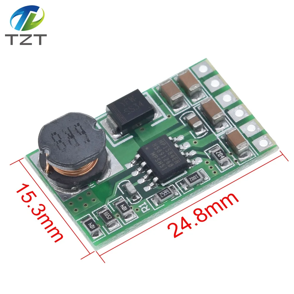 Модуль преобразователя TZT 3.5A DC-DC понижающий регулятор напряжения плата 4 5-27 в до 3