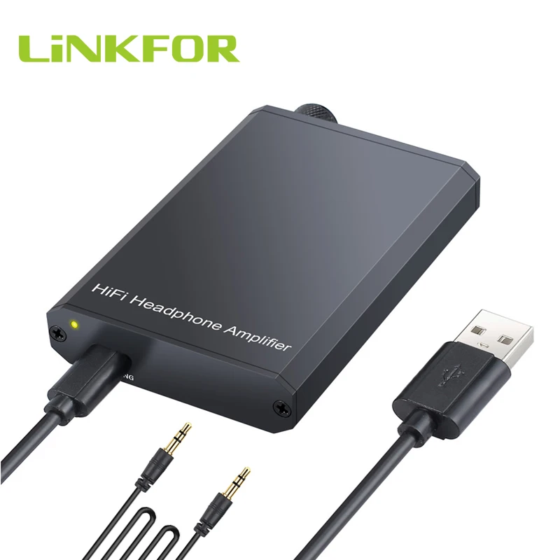 Мини Hi Fi наушники LiNKFOR усилитель для наушников портативный басов без шума аудио