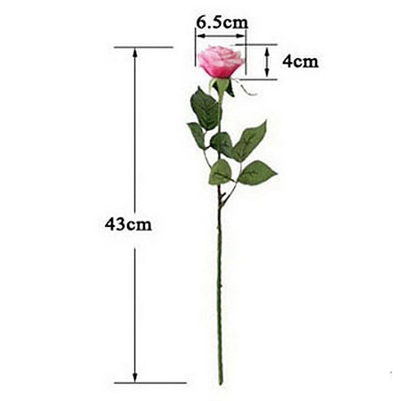 Искусственные Шелковые Цветущие розы для свадьбы украшение автомобиля гирлянда