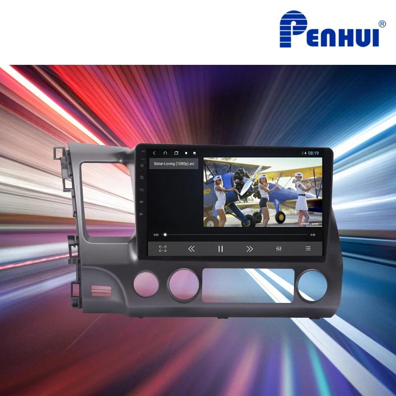 

Android Car DVD For Honda CIVIC ( 2006-2011) Car Radio Multimedia Video Player Navigation GPS Android 10.0 Double DIn