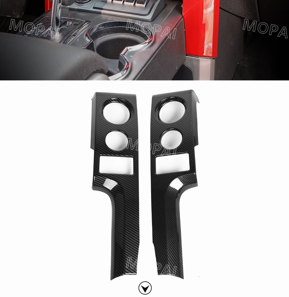 MOPAI для Ford F150 Raptor 2009- ABS Автомобильная центральная консоль навигационная панель декоративная крышка для Ford F150 Raptor 2009