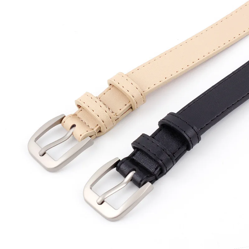 Ремень с квадратной пряжкой Женский широкий кожаный пояс золотистой розового