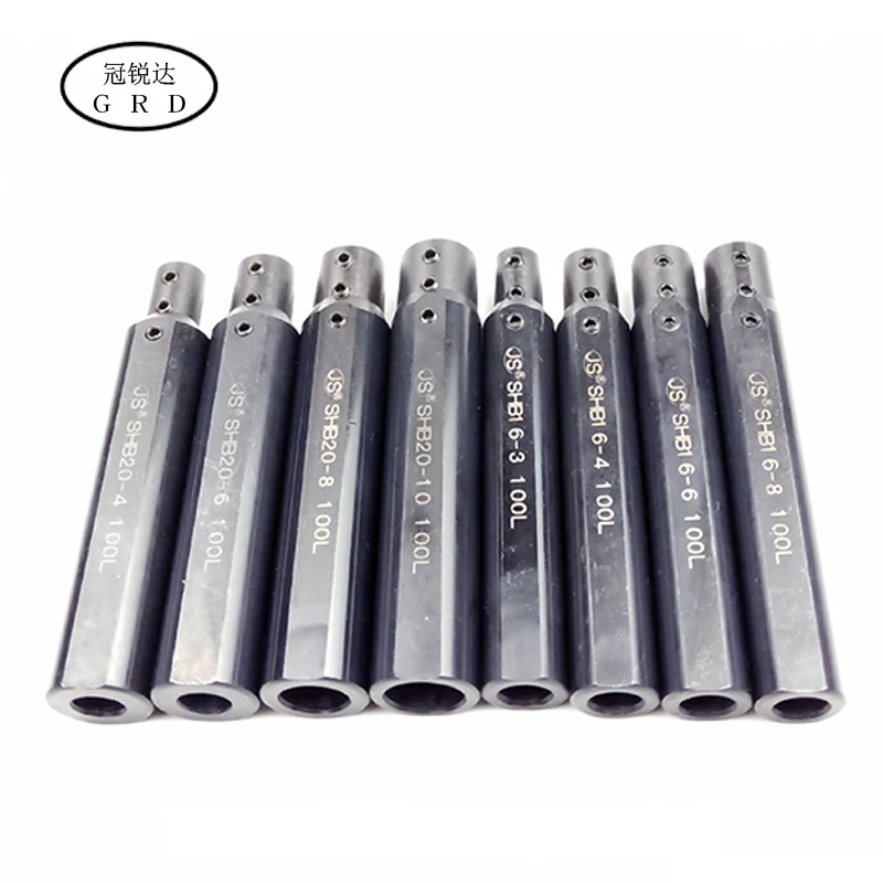SHB16 SHB20 round shank small aperture bore hole turning tool holder milling flat lathe boring sleeve mtr hrc55 | Инструменты