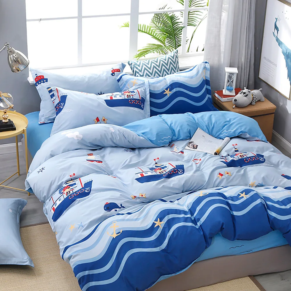 Thumпостельные принадлежности с выражениями набор постельного белья размер