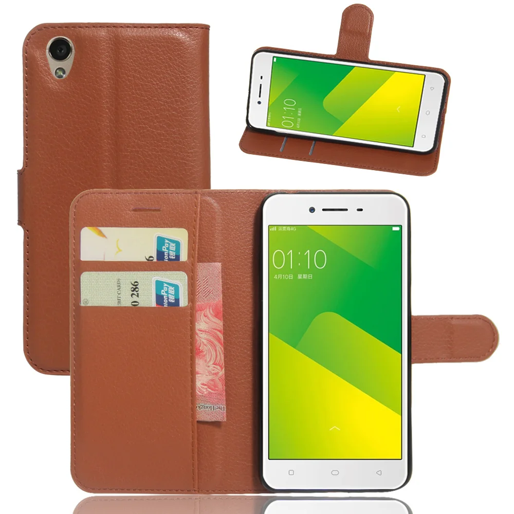 Защитный чехол для OPPO NEO 9 телефона роскошный кожаный кошелек откидная крышка