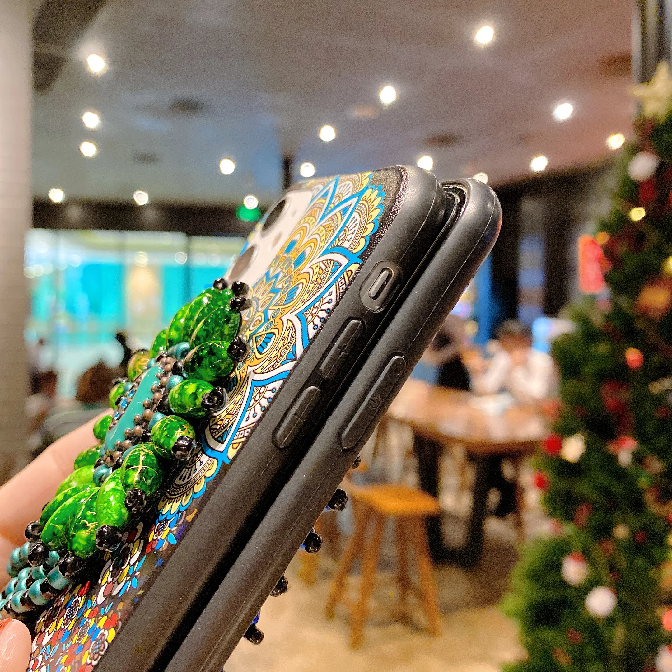 

For iphone 12 pro max case National style retro diamond phone shell for 12 XS XR X XS MAX11 Pro MAX 8 7 Plus 6 6S Plus Coque