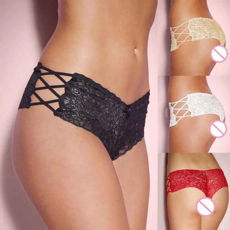Сексуальные кружевные стринги Мягкие женские бретели для нижнего белья нижнее