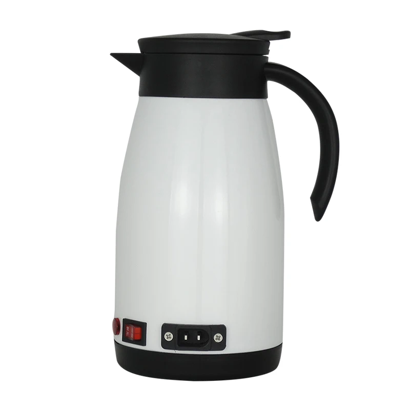 

12V24V car electric kettle trains boiling thermostatic cup mini thermos smart portable water boiler samovar camp stainless steel