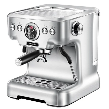 

Dongling DL-KF5700 espresso coffee machine home commercial Italian steam cafe maker milk foam household stainless steel 20bar