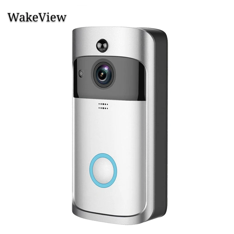 WakeView 1080P Smart дверной звонок Камера Wi-Fi Беспроводной видеовызова Дверь Видео домофон видео-глаз дверной звонок в квартиру кольцевой для мобильного телефона безопасности дома PIR приложение