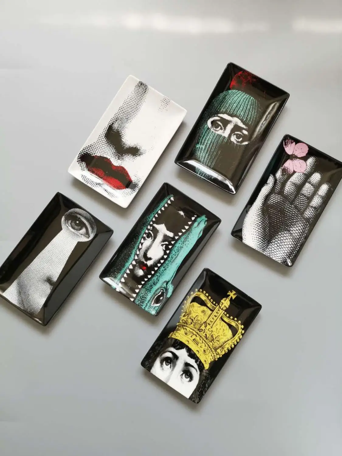 Керамика пластины коробка для хранения ювелирных изделий лоток тарелка фруктов