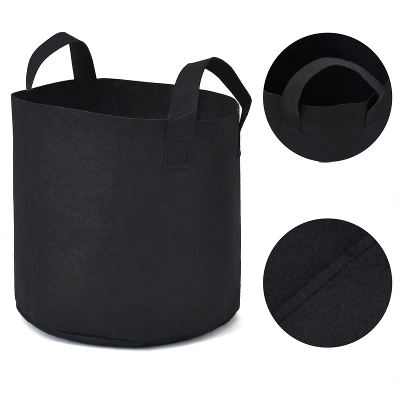 Садовый фетровый мешок для выращивания 30 галлонов цветочный горшок клубники