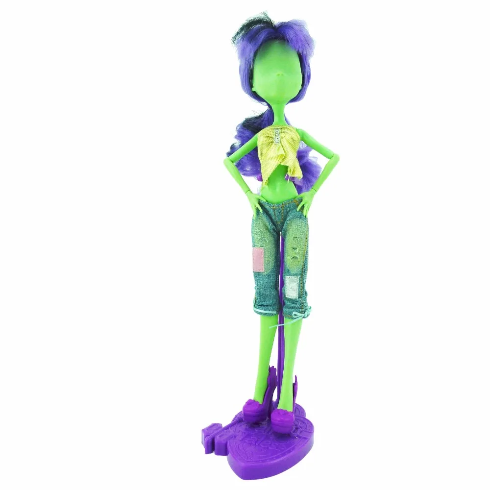 5 Pcs/Lot Plastic Purple Doll Stand Cute Figure Display Holder Toy Model Prop Up Accessories for Monster High Kids | Игрушки и хобби