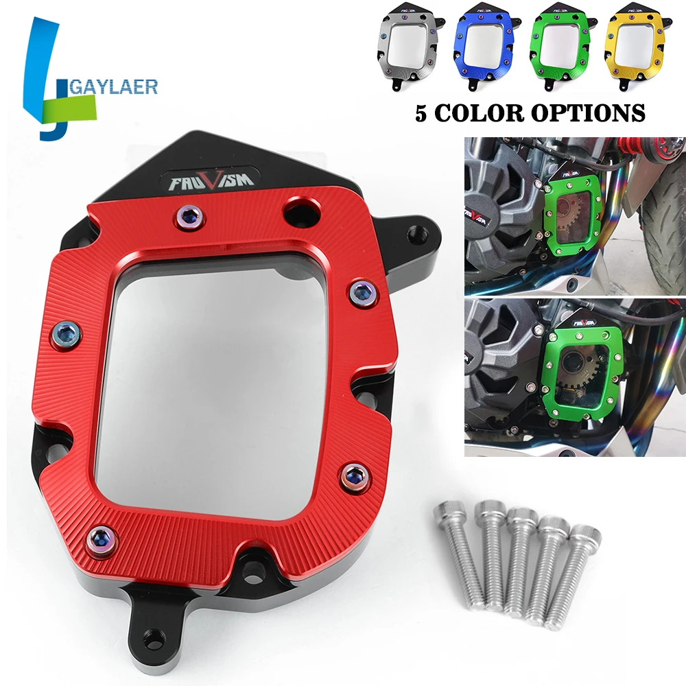 

Motorcycle Z 1000 Front Sprocket Chain Guard Cover Engine Cover Protector for Kawasaki Z1000 2001-2021