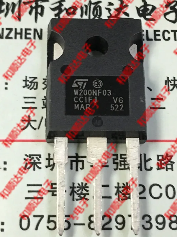 10 шт./лот STW200NF03 новый запас TO-247 120V 30A | Электронные компоненты и принадлежности
