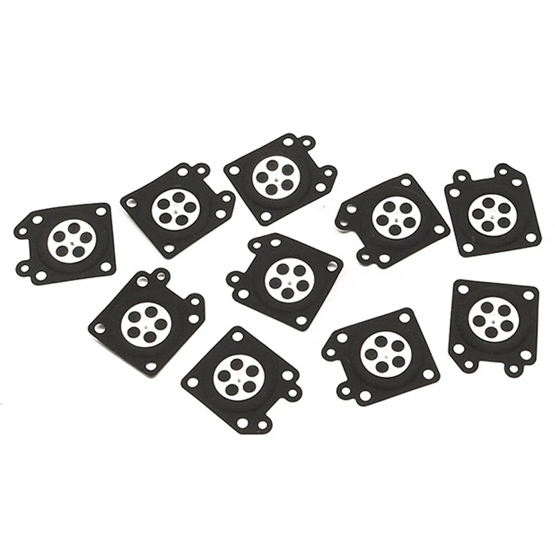 

10x Chainsaw Carburetor Metering Diaphragm For Walbro 95-526 95-526-9 95-526-9-8 Rubber Diaphragms For Repairing Carburetor.