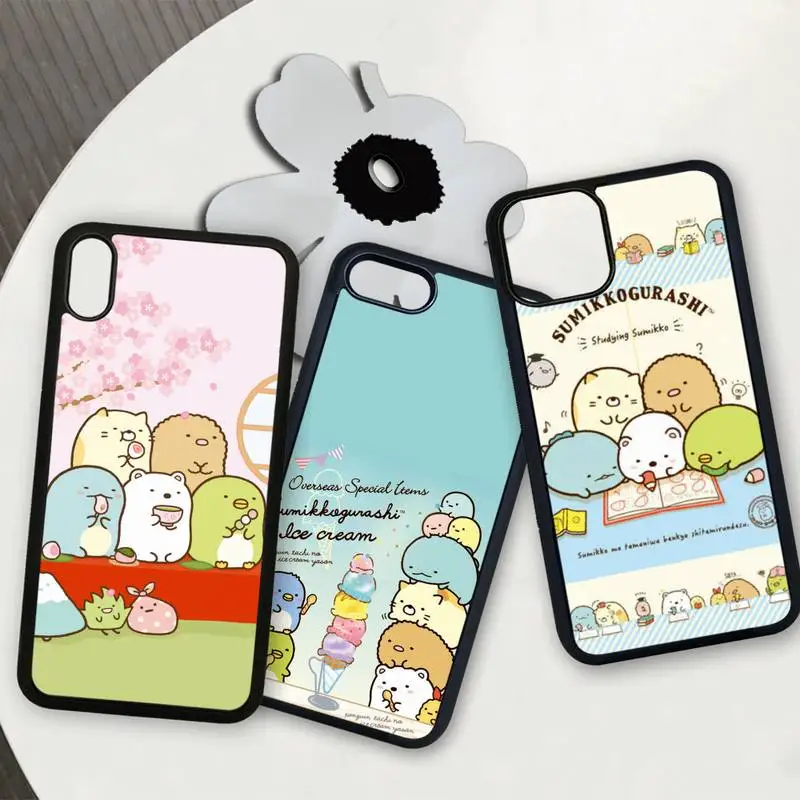 Yinuoda Sumikkogurashi нашивка обшивка чехол для телефона iphone se 2020 6 6s 7 8 plus x xs max xr 11 12 pro