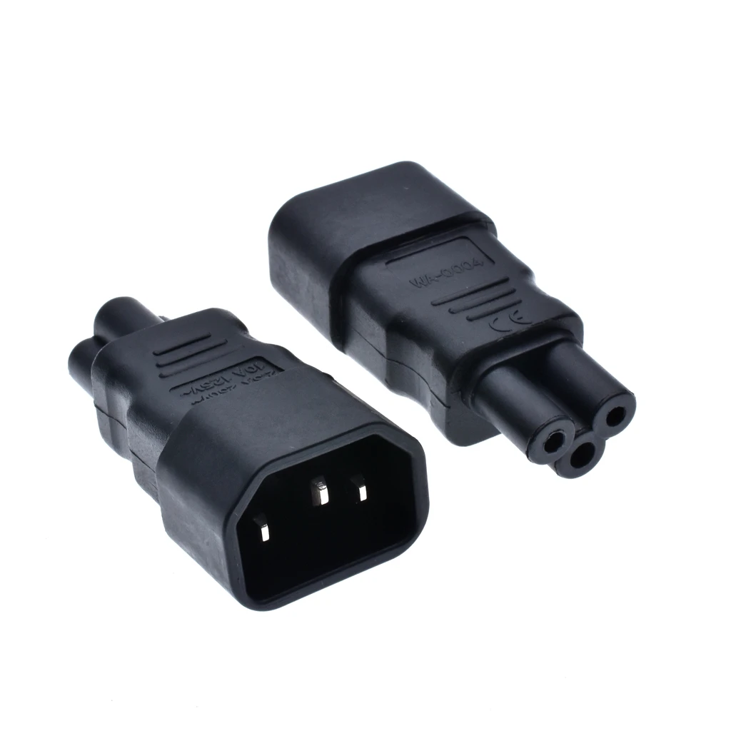 IEC320 C14 для C5 БРП розетка по UPS образный гнездовой Мощность штекер адаптера