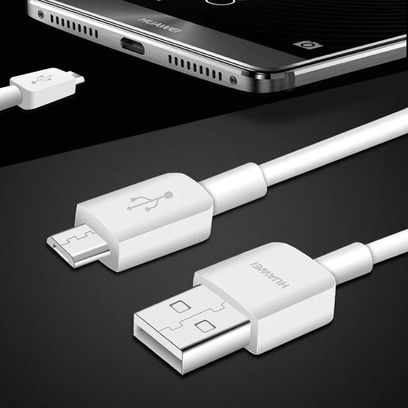 100% Original HUAWEI Fast Charge Micro USB Cable 5V/2A Connector Phone Charger Cabel Support Quick Travel Charging supercharge